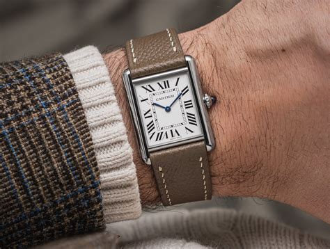 cartier tank 1988|cartier tank must on wrist.